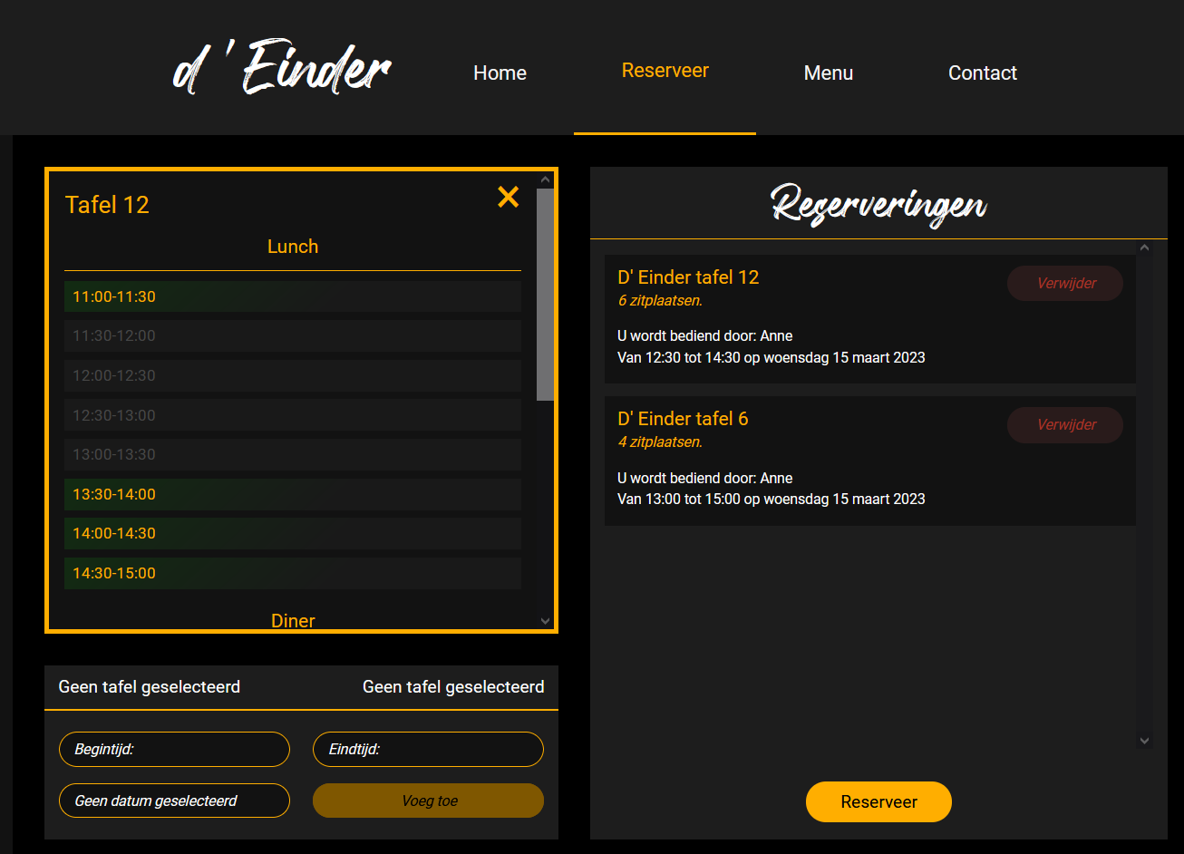 Plaatje van project TicTacToe