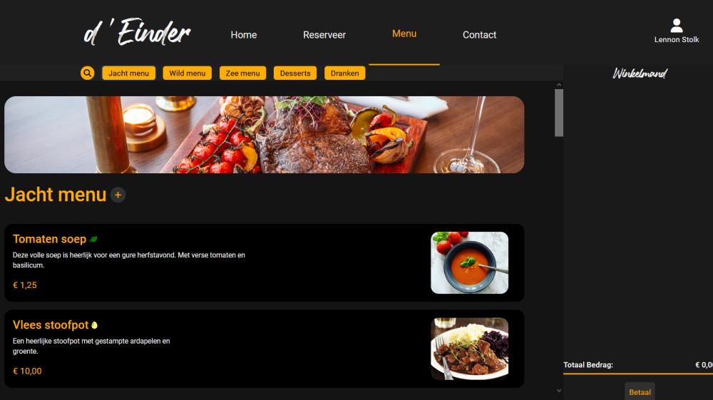 Plaatje van project TicTacToe